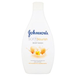   Johnson's Soft&Nourish mandulaolaj és jázmin aroma tusfürdő 400ml