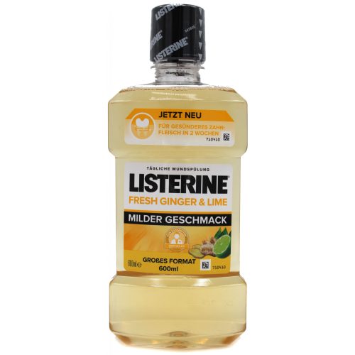 Listerine Fresh Ginger & Lime szájvíz 600ml