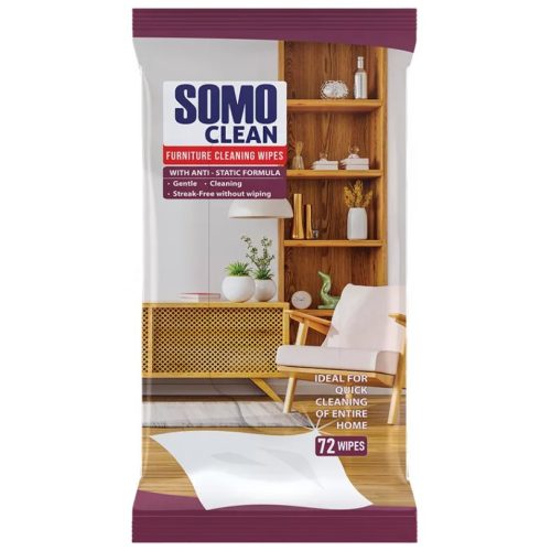Somo tisztítókendő fa felületekre 72 lapos