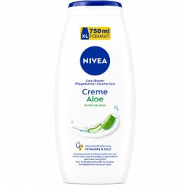 Nivea Creme Aloe & Natural Aloe tusfürdő 750ml