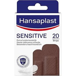   Hansaplast Sensitive dark sebtapasz kisebb sebek, horzsolások és vágások lefedésére 20 db