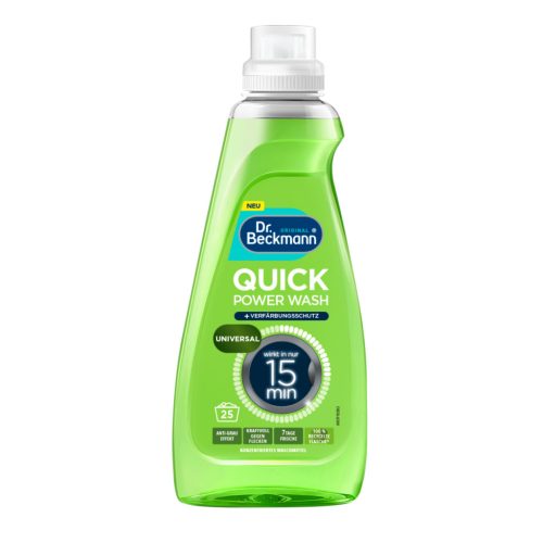 Dr. Beckmann Quick Power Wash Universal mosógél 800ml 25 mosás