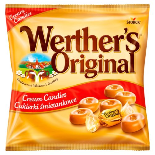 Werther's Original tejszínes töltetlen keménycukorka 90g