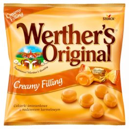   Werther's Original tejszínes cukorka karamellkrémmel töltve 80 g