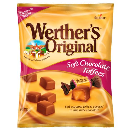Werther's Original karamella tejcsokoládéval bevonva 70 g