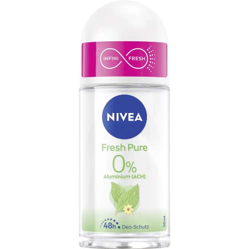 Nivea Fresh Pure 0% aluminium golyós dezodor 50 ml