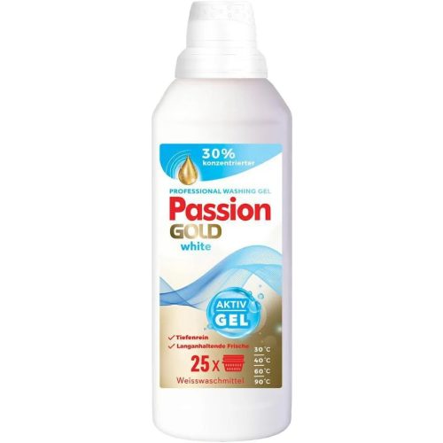 Passion Gold White mosógél 1L 25 mosás 