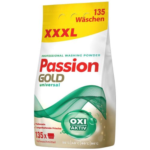 Passion Gold Universal mosópor 8,1kg 135 mosás