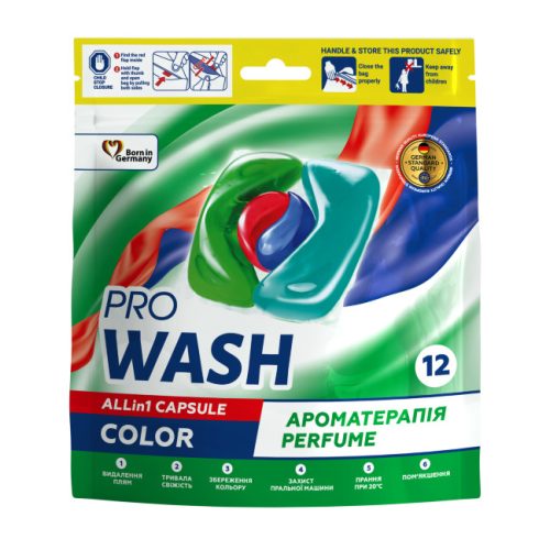 Pro Wash Color mosókapszula 12db