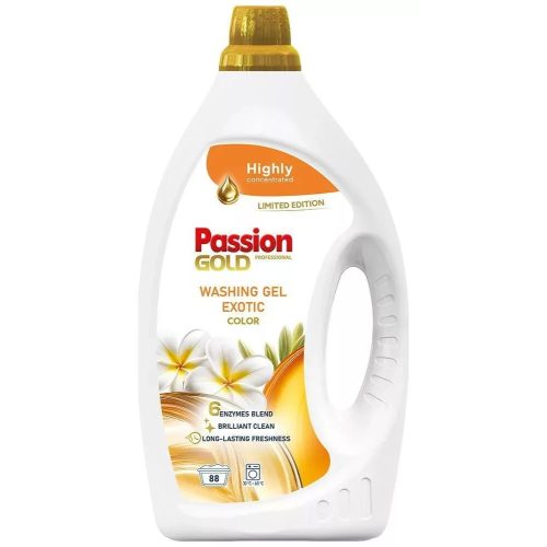 Passion Gold Professional Color mosógél Exotic 3,52L 88 mosás 