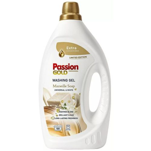 Passion Gold Professional Universal & White mosógél Marseille Soap limited edition 3,5L 100 mosás