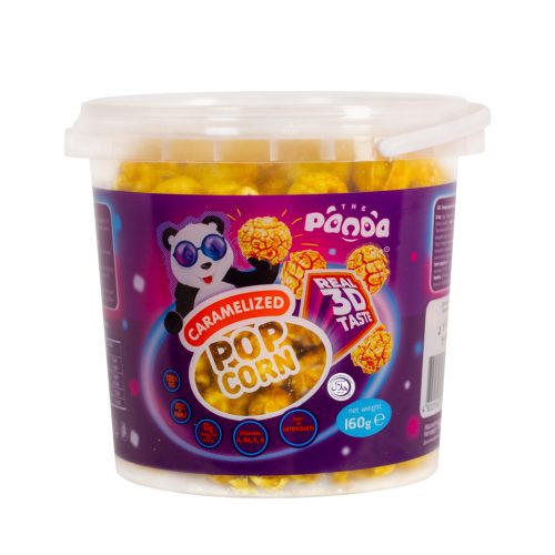 The Panda karamellizált popcorn vödörben 160g