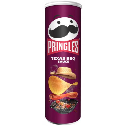 Pringles texasi barbecue szósz ízesítésű snack 165 g