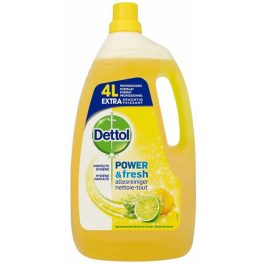   Dettol Power & Fresh Frissítő Citrom & Lime univerzális tisztítószer 4L