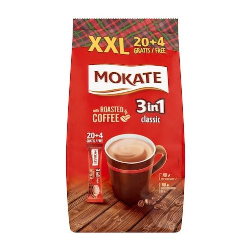 Mokate 3in1 classic XXL instant kávé, 24x 17g