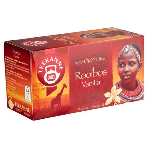 Teekanne Rooibos Vanilla - finom teakeverék felséges vanília ízzel 20 filter 35 g