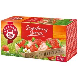   Teekanne World of Fruits eper ízesítésű gyümölcstea keverék 20 filter 50 g