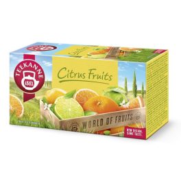   Teekanne World of Fruits vegyes citrus ízesítésű gyümölcstea keverék 20 filter 45 g