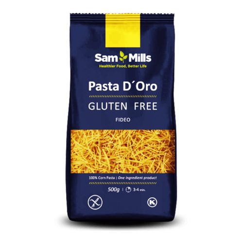 Sam Mills Pasta d'oro gluténmentes tészta - cérnametélt 500g