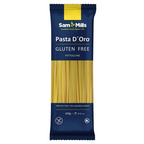 Sam Mills Pasta d'oro gluténmentes tészta - Fettuccine (szélesmetélt) 500g