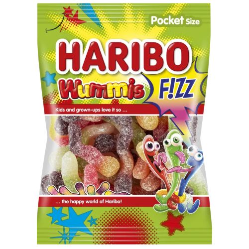 Haribo Wummis Fizz gumicukor 100g