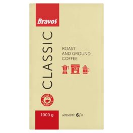 Bravos Classic őrölt, pörkölt kávé 1 kg