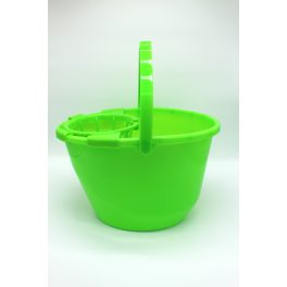  Felmosóvödör - BONUS 11l-es ovális, csavarókosárral, zöld