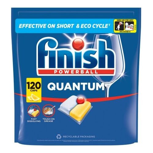 Finish Powerball Quantum All in 1 Citrom mosogatógép-kapszula 120 db