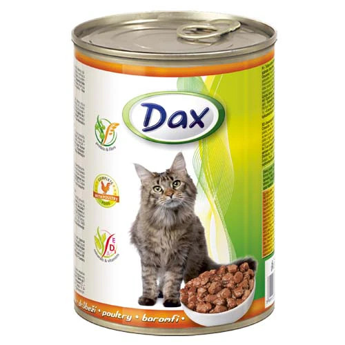 Dax nedves macskaeledel 415 g baromfi