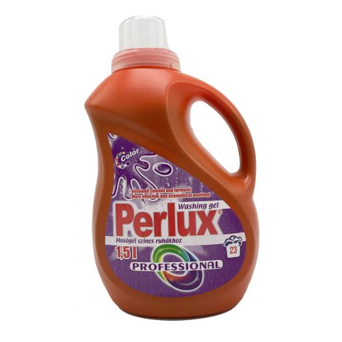 Perlux Professional mosógél színes ruhákhoz 1,5L 23 mosás