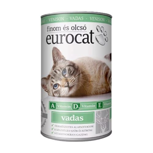 Eurocat konzerv vadas 415g