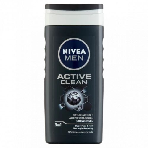 Nivea Men tusfürdő Active Clean 250ml