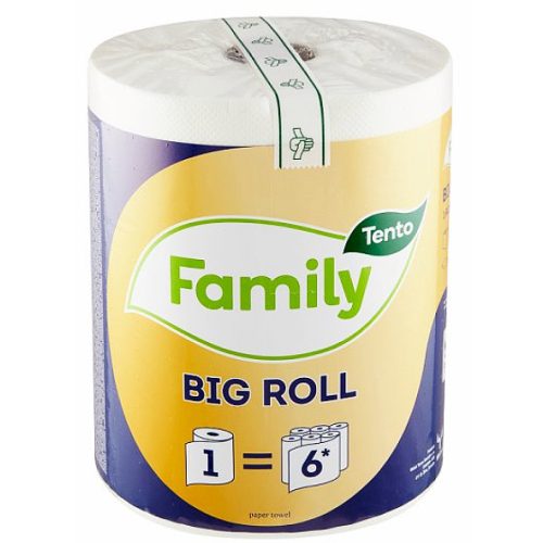 Tento Family Big Roll papírtörlő 2 rétegű 1 tekercs