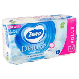   Zewa Deluxe Delicate Care toalettpapír 3 rétegű 16 tekercs