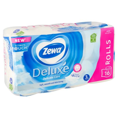 Zewa Deluxe Delicate Care toalettpapír 3 rétegű 16 tekercs