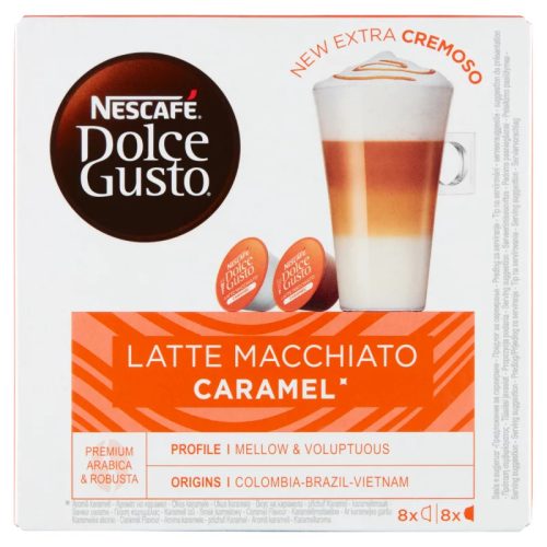 Nescafe Dolce Gusto Latte Macchiato Caramel 16 kapszula