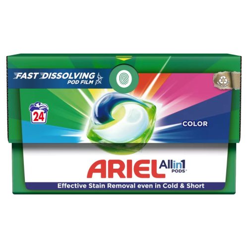 Ariel All-in-1 PODS Mosókapszula Color 24 Mosáshoz