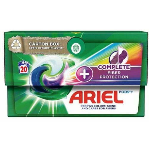 Ariel All-in-1 PODS Mosókapszula Extra Color & Fibre Protection 20 Mosáshoz