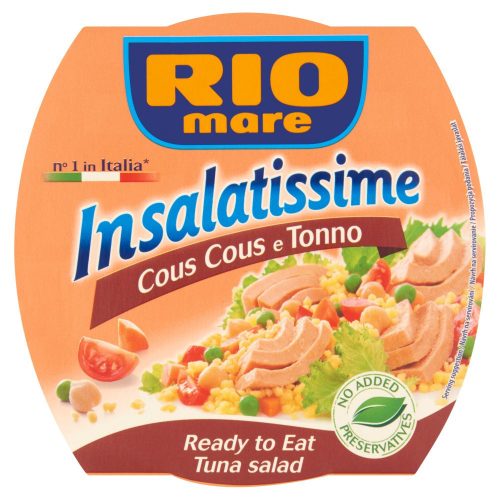 Rio Mare Insalatissime zöldséges készétel kuszkusszal és tonhallal 160 g