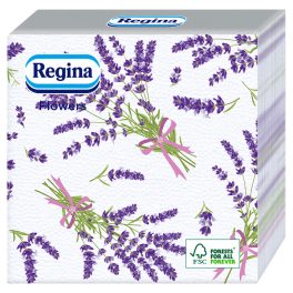 Regina Flowers szalvéta levendula mintás 45 db 1 rétegű