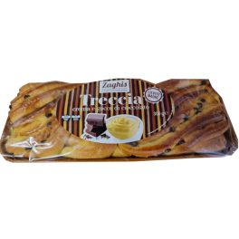  Zaghis Treccia - kalácsfonat vaníliakrémmel és csokoládé darabokkal 300g
