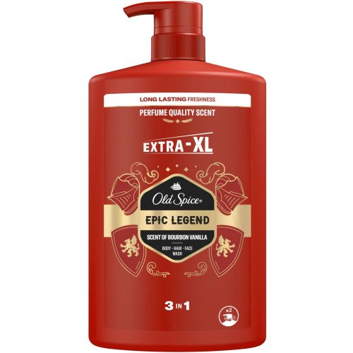 Old Spice Epic Legend 3in1 férfi sampon és tusfürdő 1000 ml