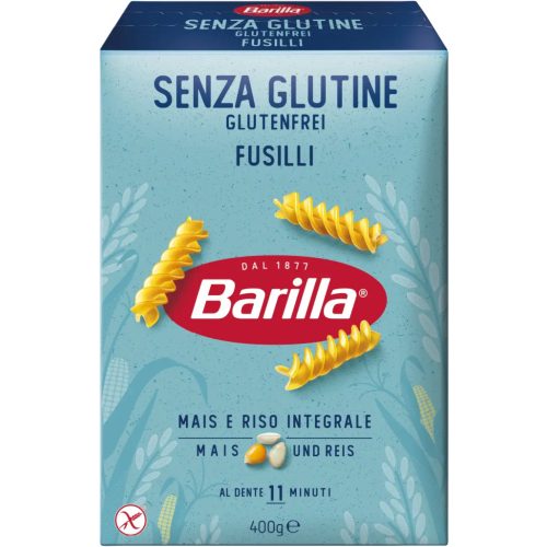 Gluténmentes Barilla Fusilli 400g