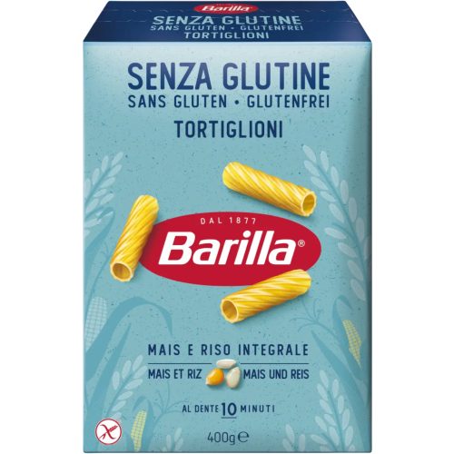 Gluténmentes Barilla Tortiglioni 400g