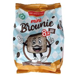 Delasheras Mini Brownie capuccino brownie 8 x 25 g (200 g)