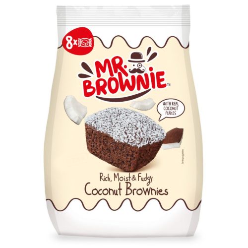 Mr. Brownie brownie kókuszreszelékkel 8 x 25 g (200 g)