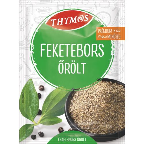 Thymos Feketebors őrölt 20g