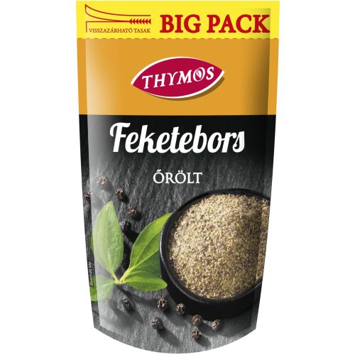 Thymos Feketebors őrölt Big Pack 80g