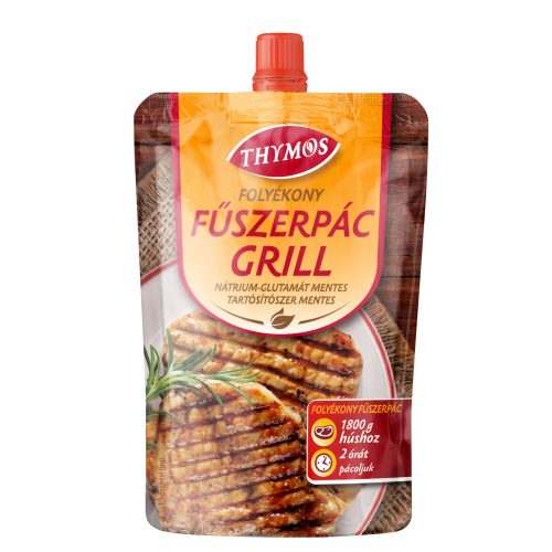 Thymos Folyékony Fűszerpác Grill 90g