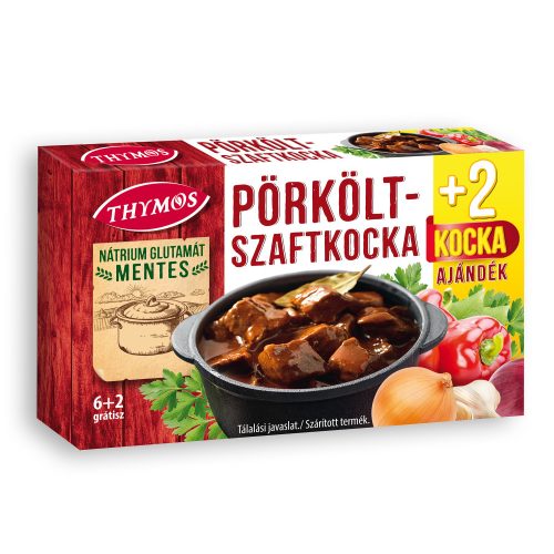 Thymos Pörkölt- Szaftkocka nátrium glutamát mentes 6+2db